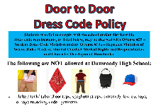 [photo: Dress Code flyer]