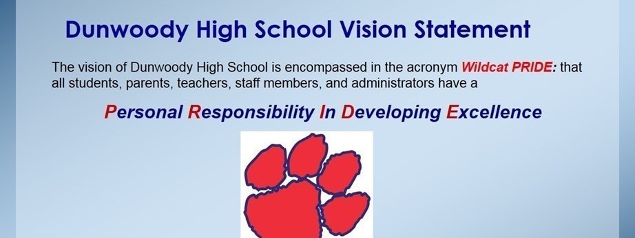 vision statement Personal Responsibility In Developing Excellence